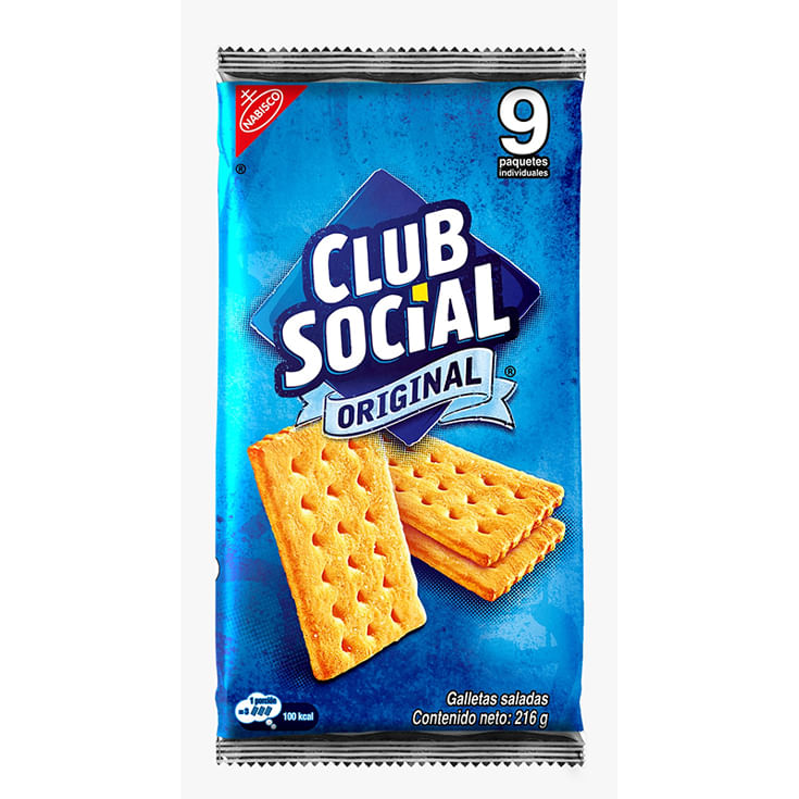 CLUB SOCIAL Galleta Original 216g