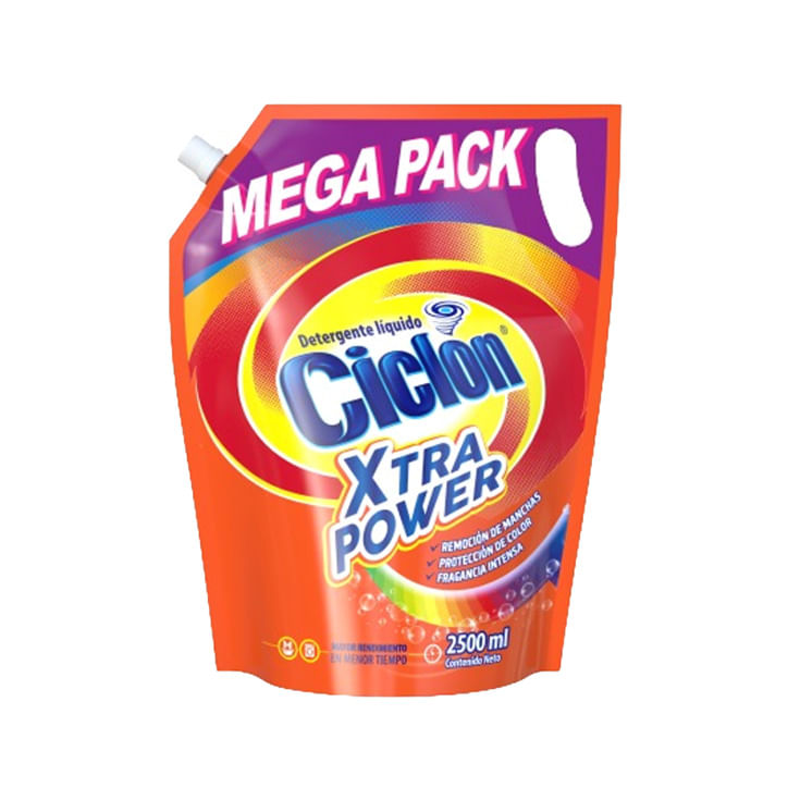 CICLON Detergente Líquido Xtra Power 2500ml