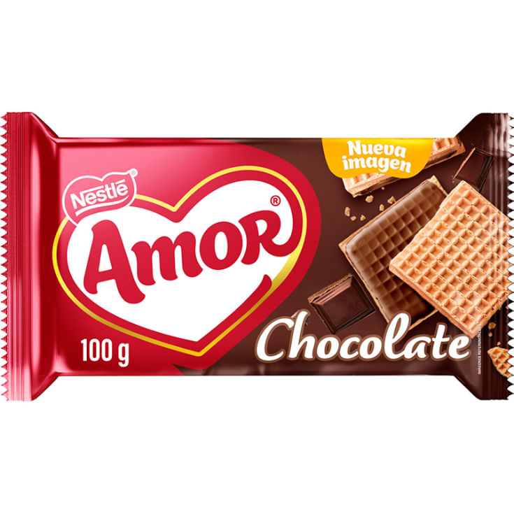 AMOR Galleta Wafer Chocolate 100g