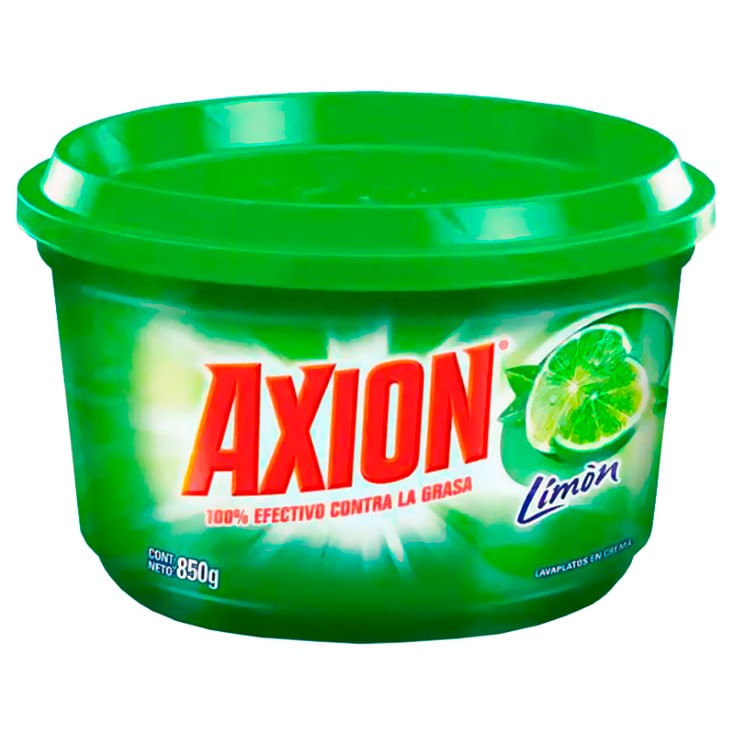 AXION Crema Lavaplatos Limón 850g