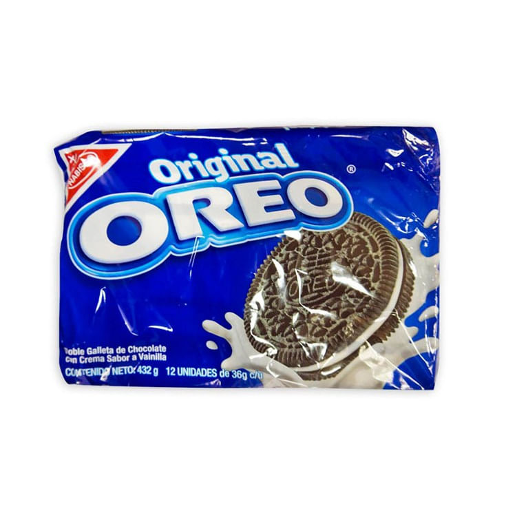 OREO Galleta Vainilla 432g (12 x 36g)